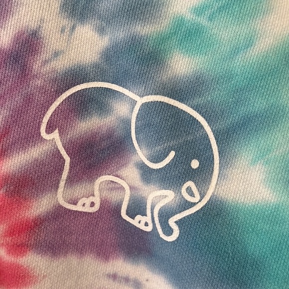 COPY - Ivory Ella Sweatshirt Hoodie Tie Dye - Picture 2 of 6